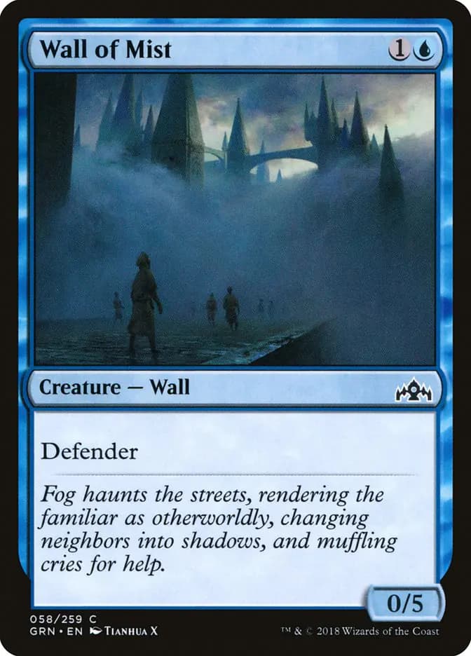 Card image of Wall of Mist