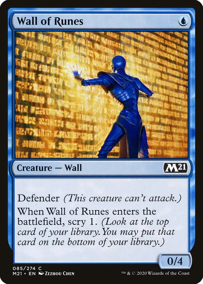 Card image of Wall of Runes