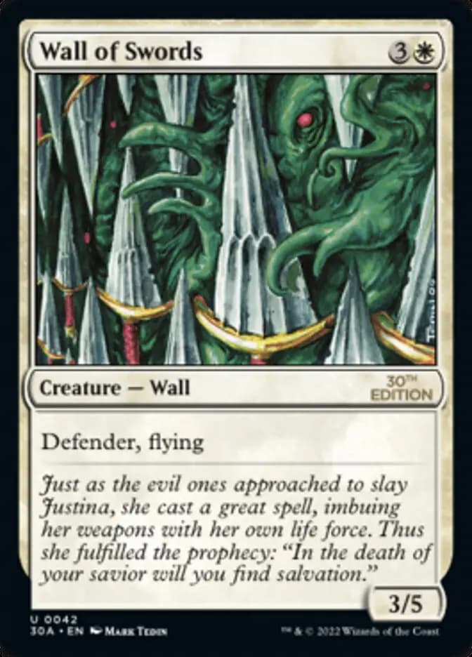 Card image of Wall of Swords