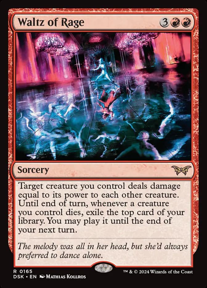 Card image of Waltz of Rage