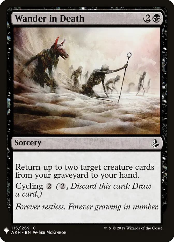 Card image of Wander in Death