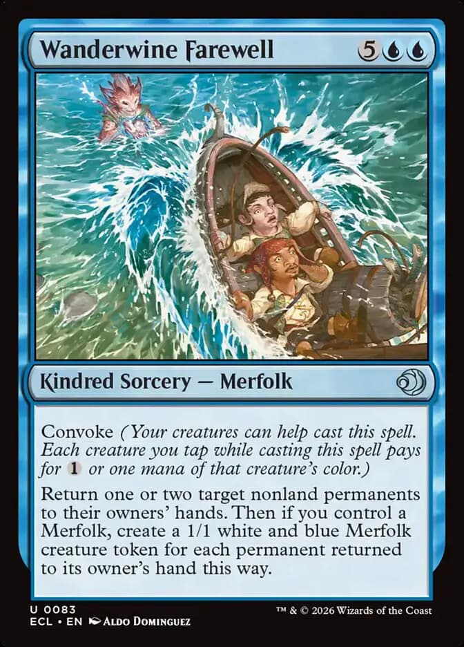 Card image of Wanderwine Farewell