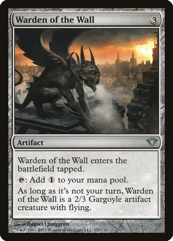 Card image of Warden of the Wall