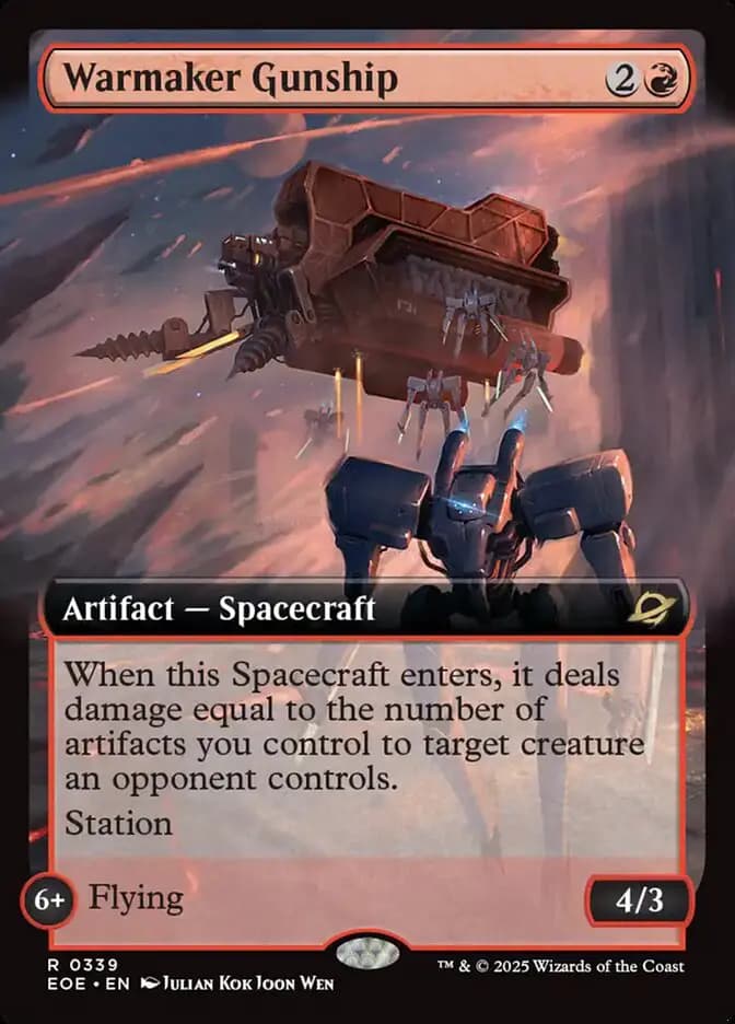 Card image of Warmaker Gunship