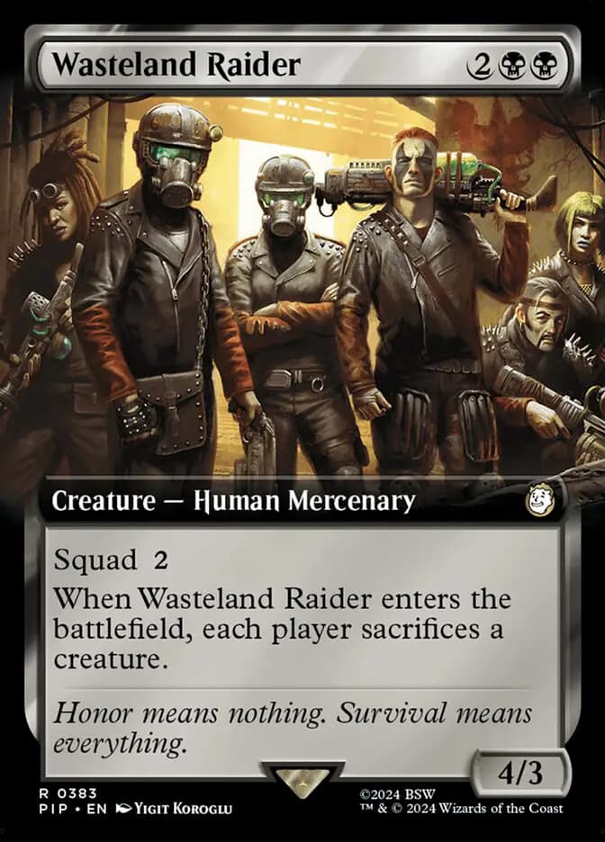 Card image of Wasteland Raider