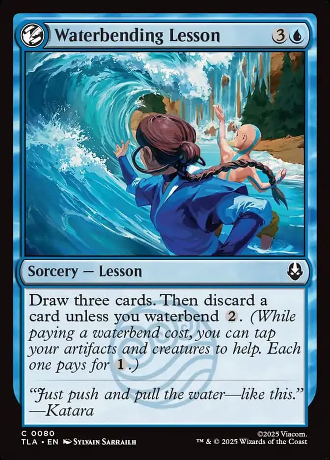 Card image of Waterbending Lesson