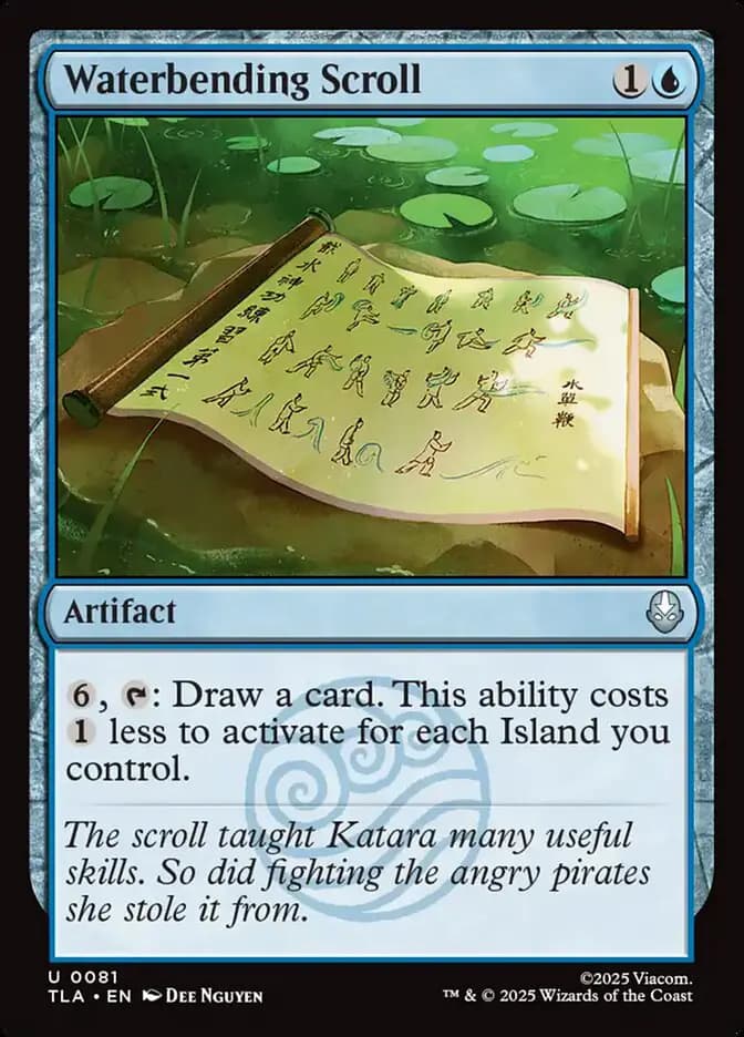 Card image of Waterbending Scroll