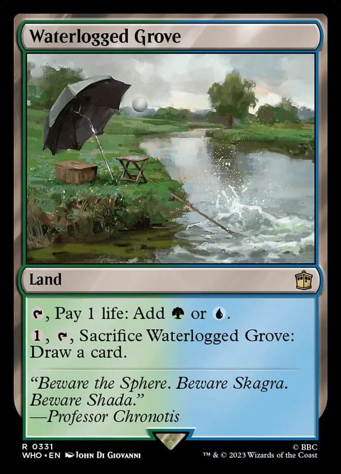 Card image of Waterlogged Grove