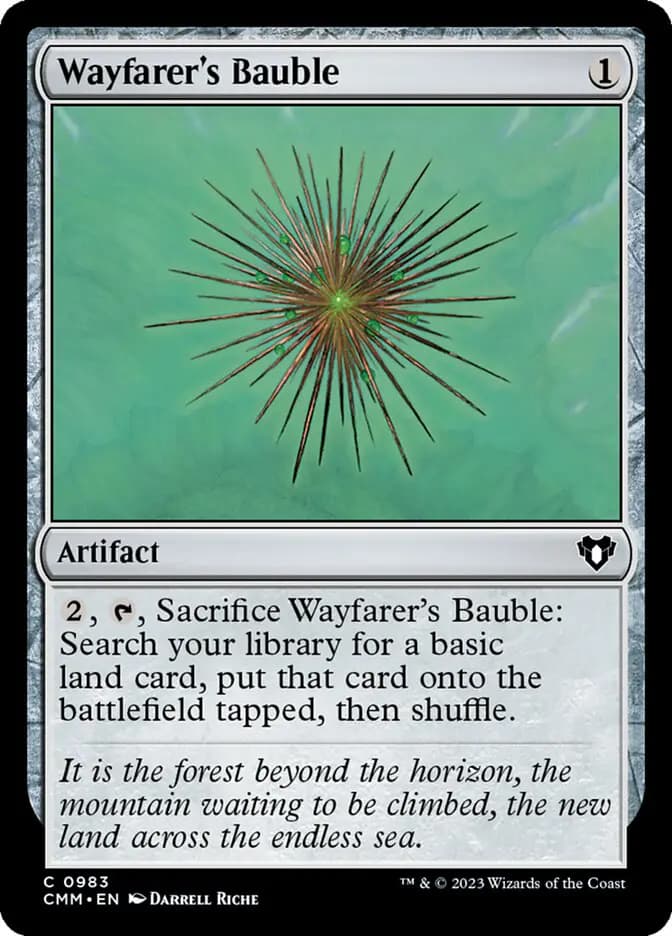 Card image of Wayfarer's Bauble