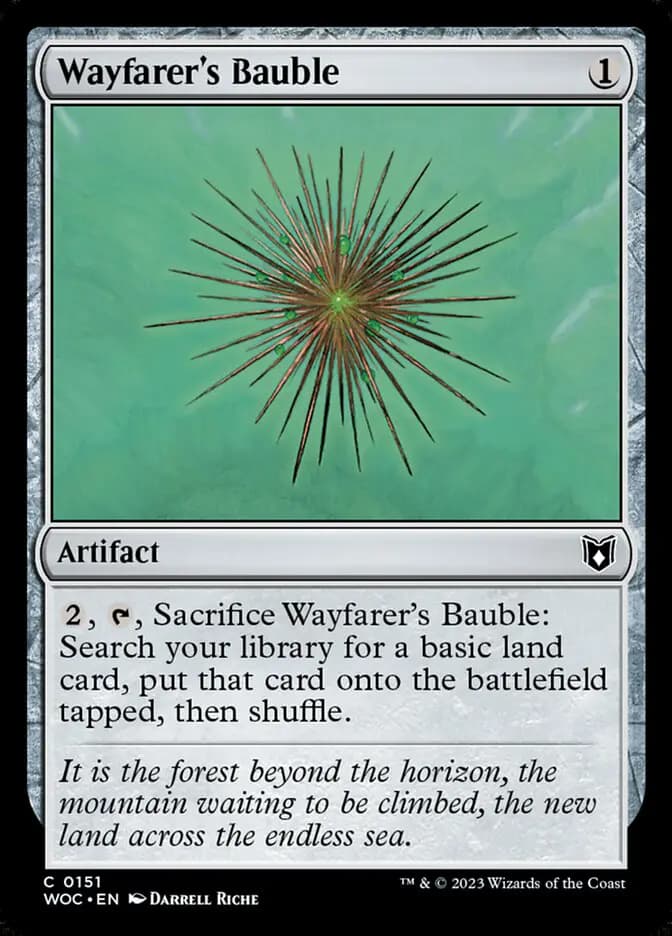 Card image of Wayfarer's Bauble