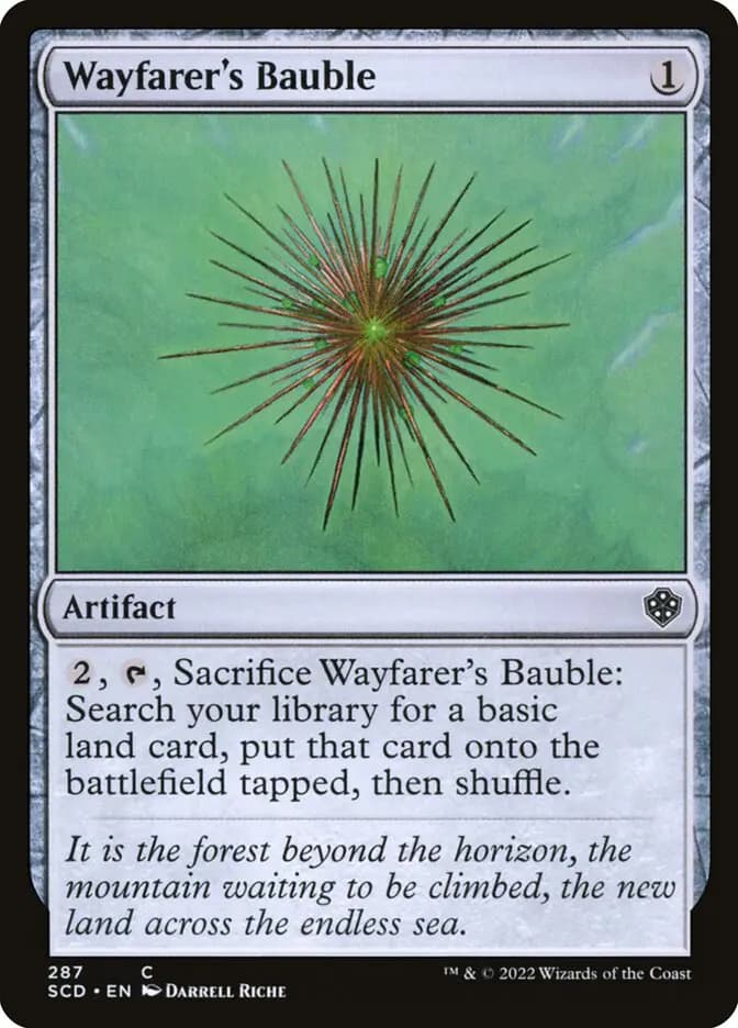 Card image of Wayfarer's Bauble