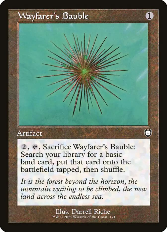 Card image of Wayfarer's Bauble