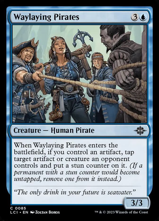 Card image of Waylaying Pirates