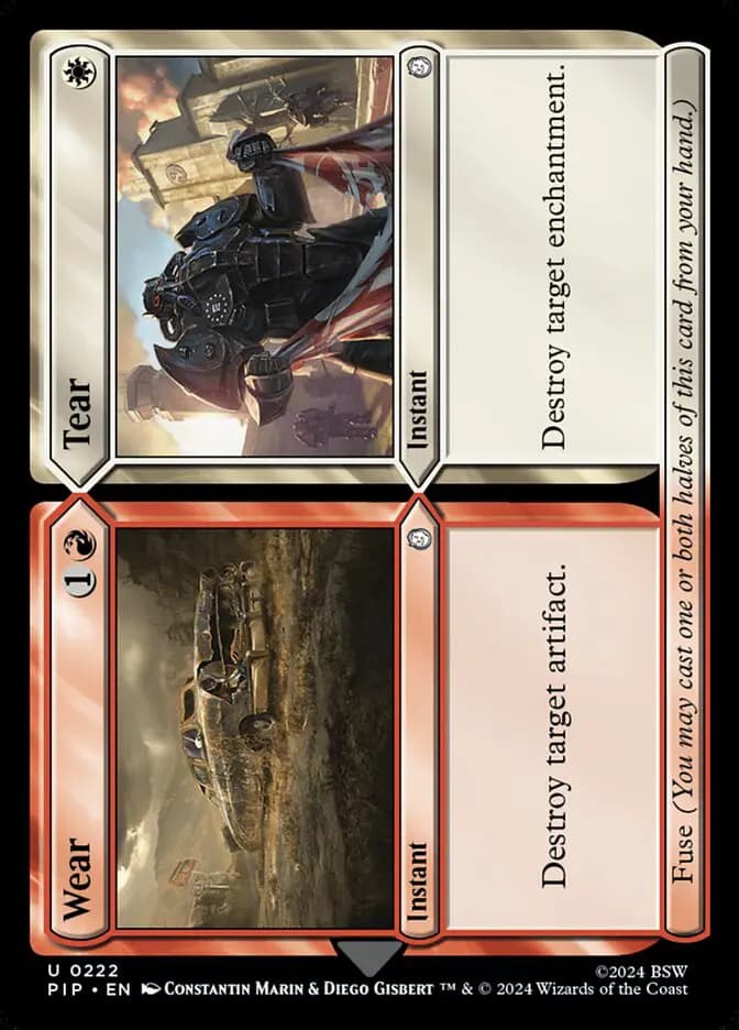 Card image of Wear / Tear