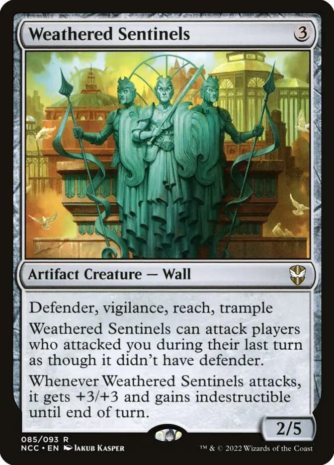Card image of Weathered Sentinels