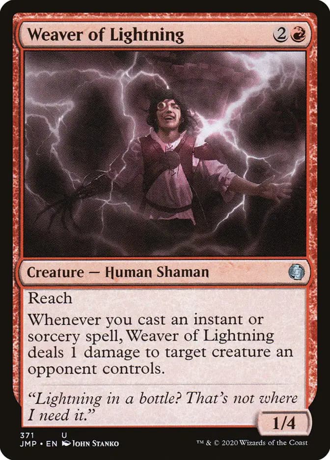 Card image of Weaver of Lightning