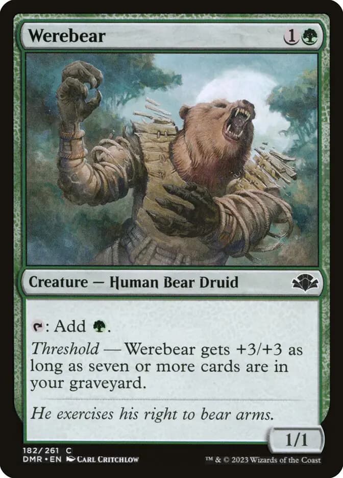 Card image of Werebear