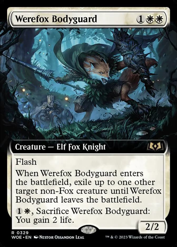 Card image of Werefox Bodyguard