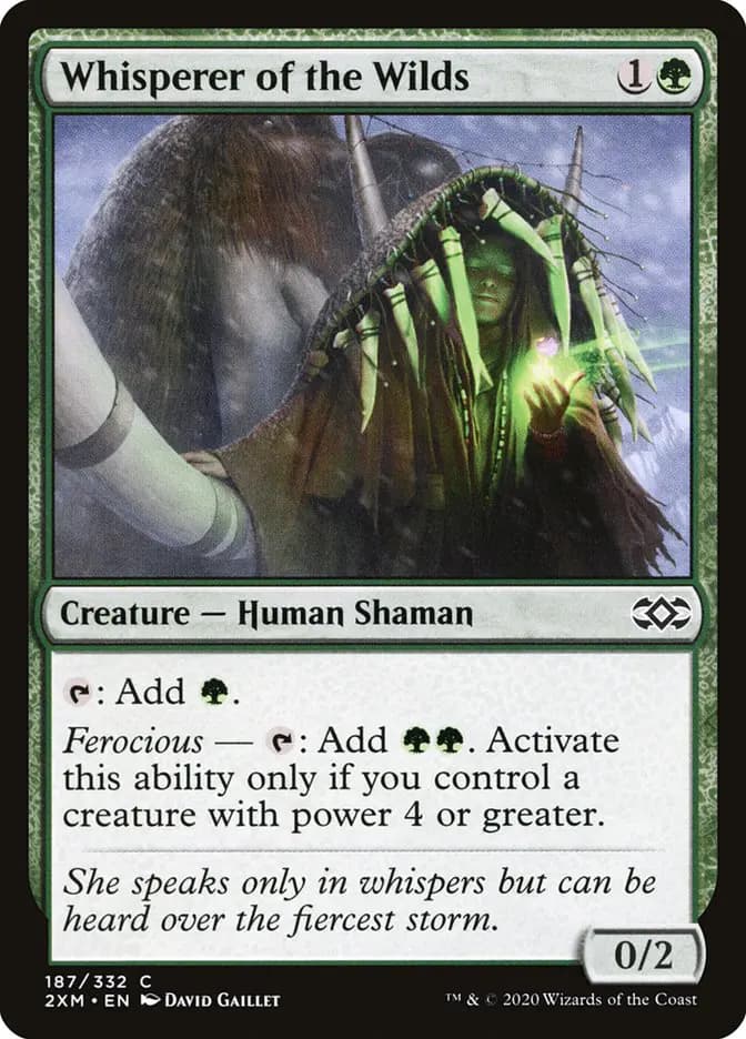 Card image of Whisperer of the Wilds