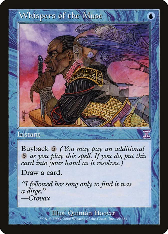 Card image of Whispers of the Muse