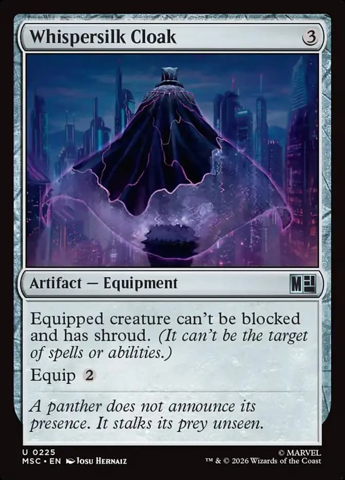 Card image of Whispersilk Cloak