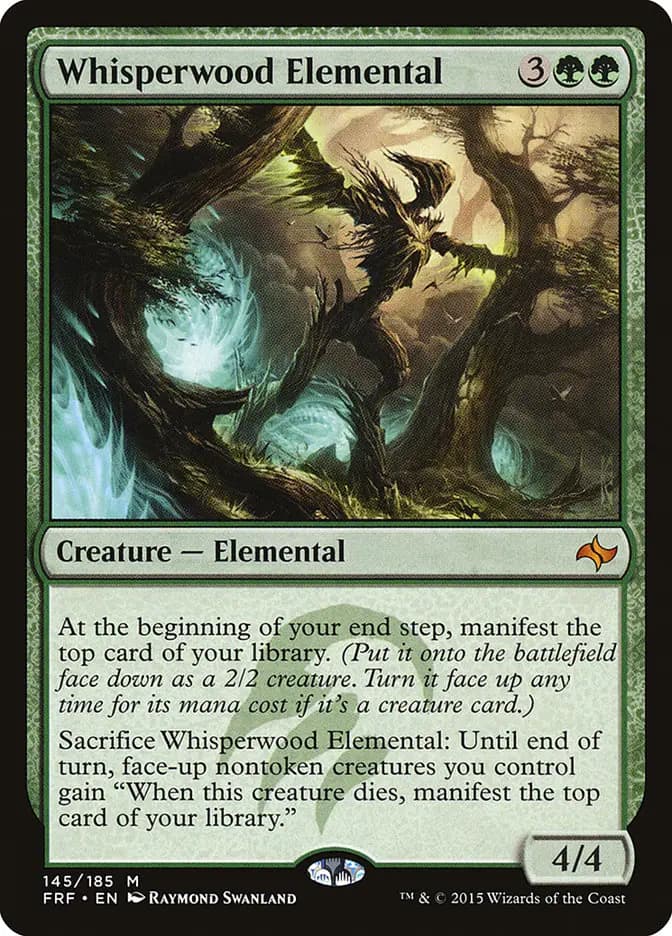Card image of Whisperwood Elemental