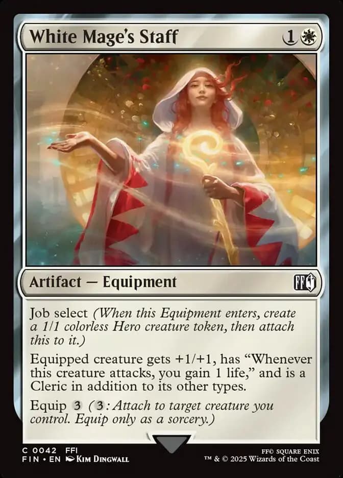 Card image of White Mage's Staff