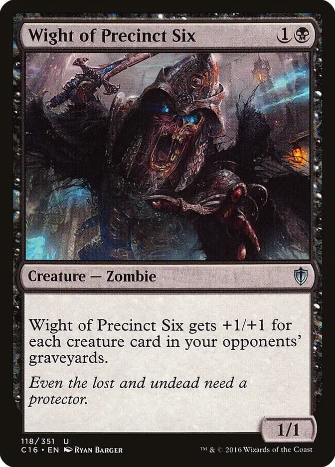 Card image of Wight of Precinct Six