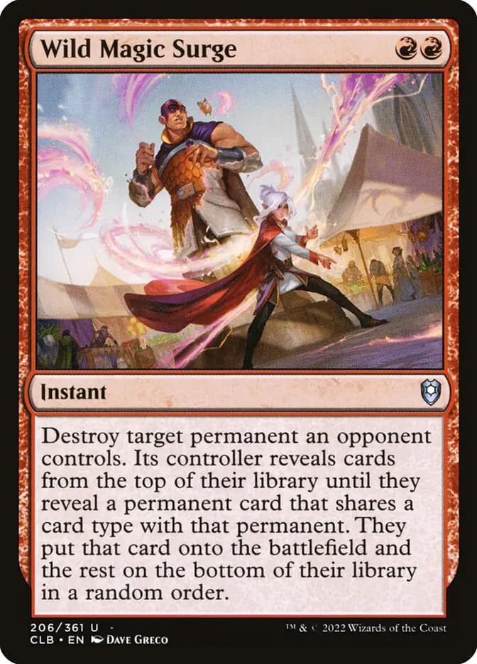 Card image of Wild Magic Surge