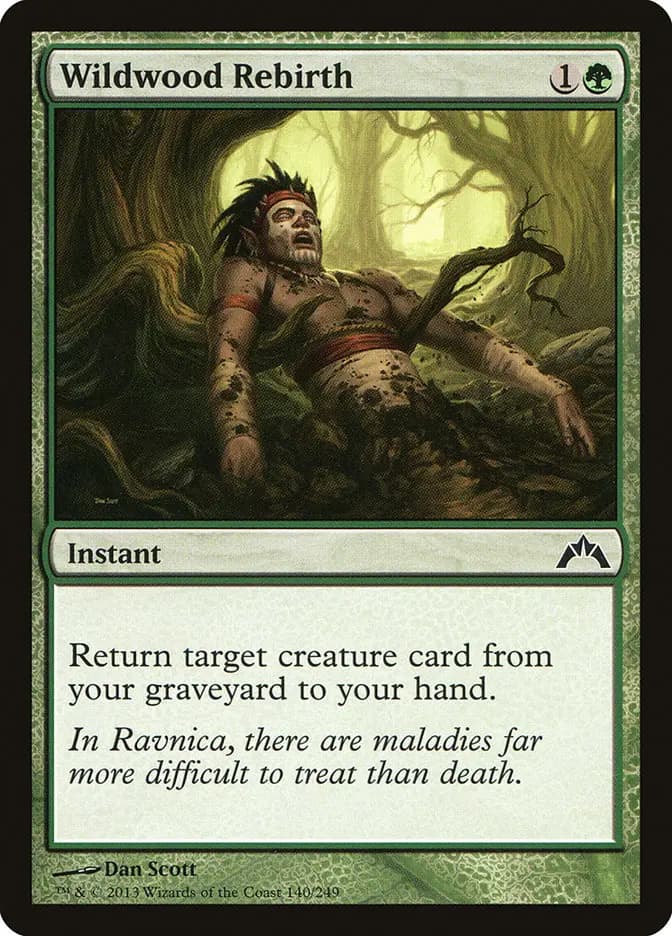 Card image of Wildwood Rebirth