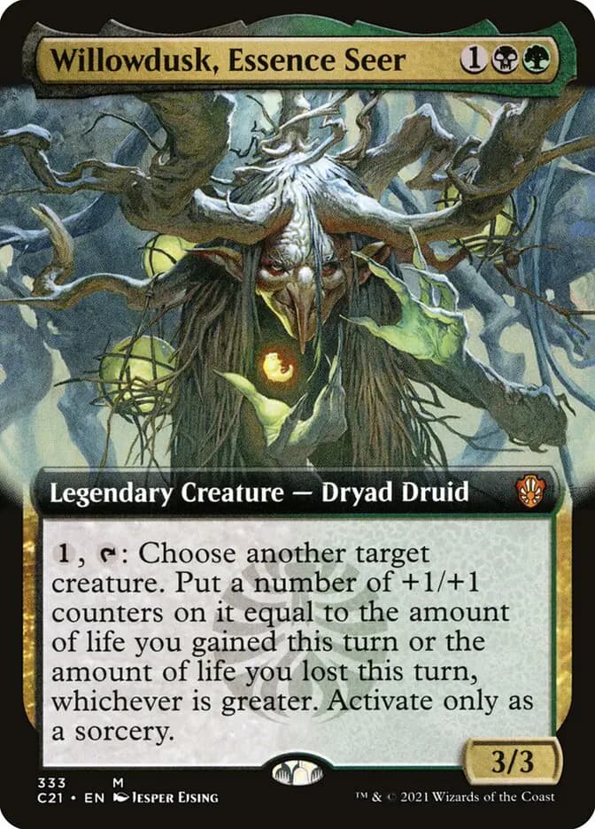 Card image of Willowdusk, Essence Seer
