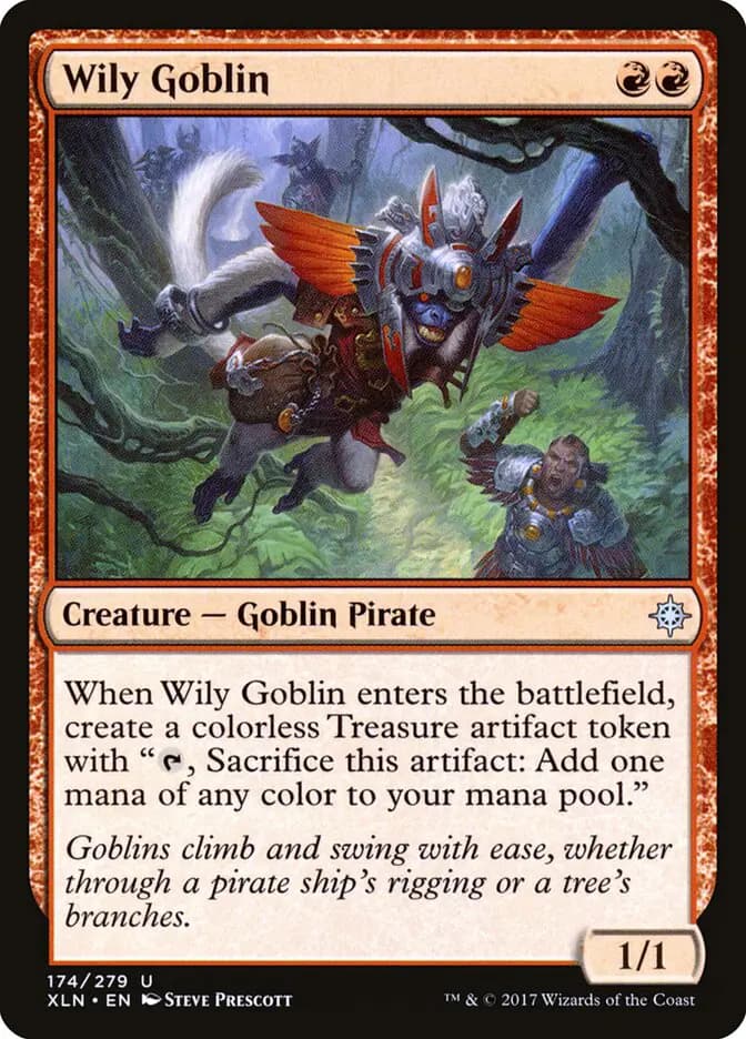Card image of Wily Goblin