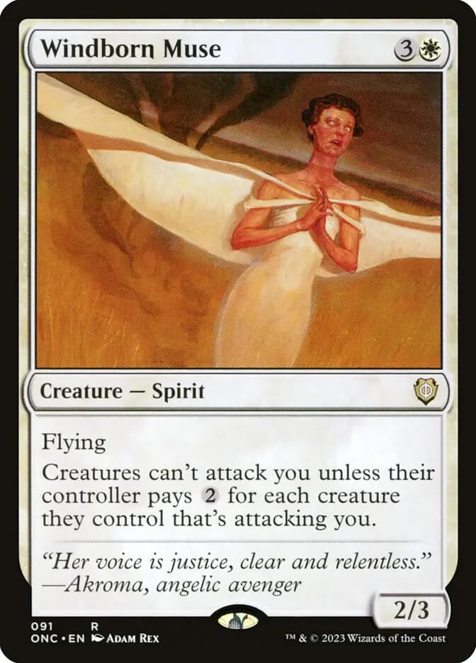 Card image of Windborn Muse
