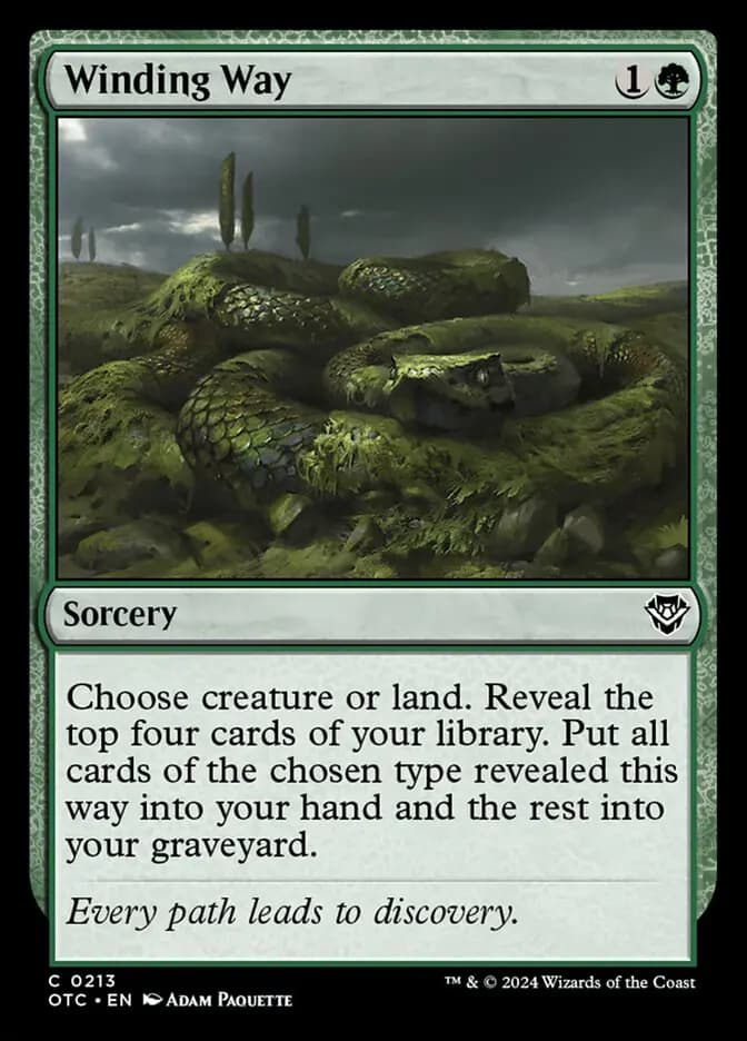Card image of Winding Way