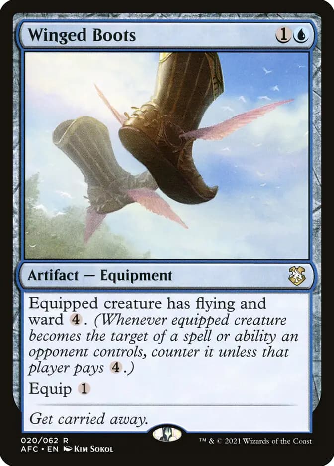 Card image of Winged Boots