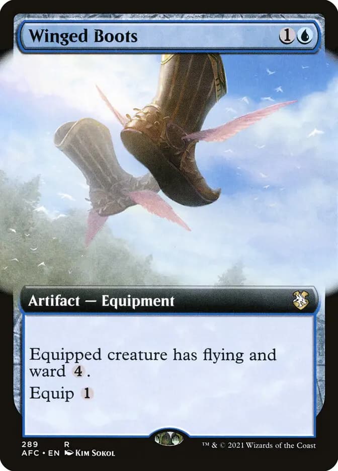Card image of Winged Boots