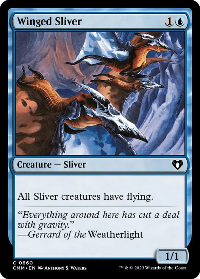 Card image of Winged Sliver