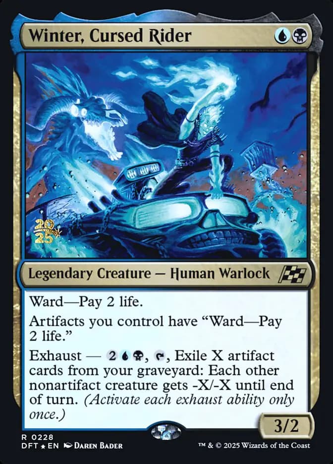 Card image of Winter, Cursed Rider