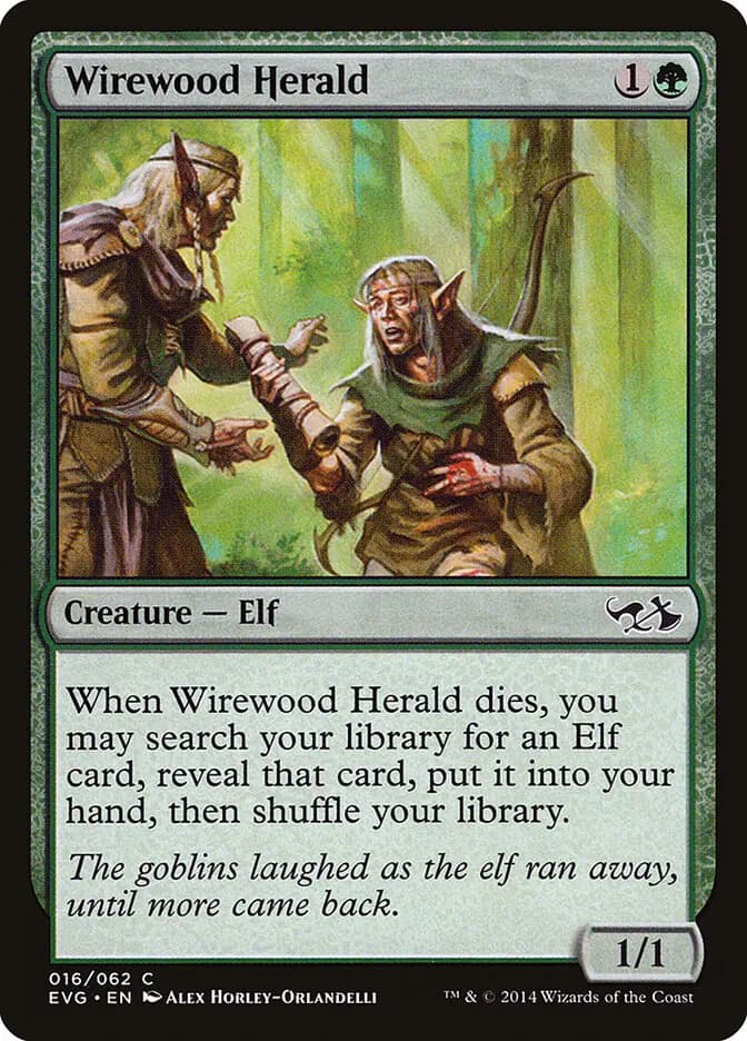 Card image of Wirewood Herald