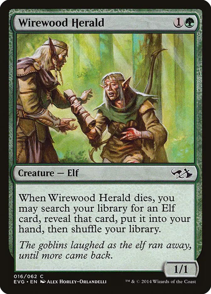 Card image of Wirewood Herald