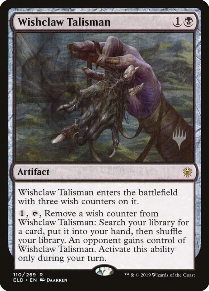 Card image of Wishclaw Talisman