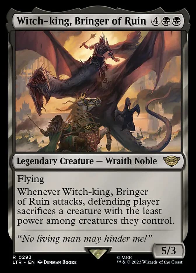 Card image of Witch-king, Bringer of Ruin