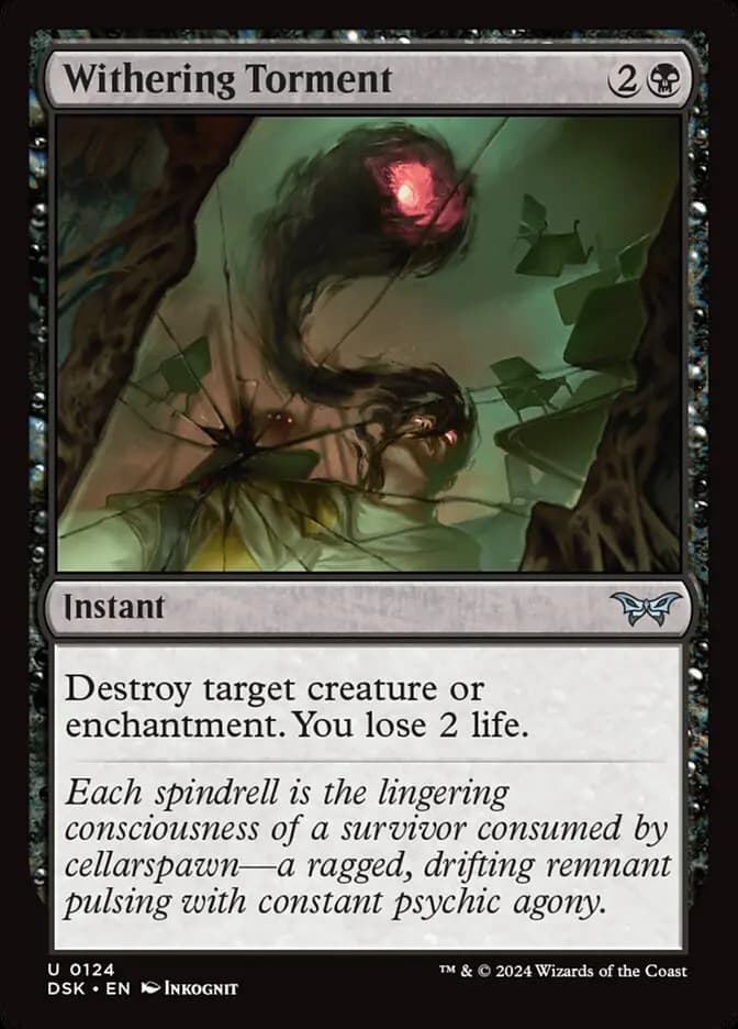 Card image of Withering Torment