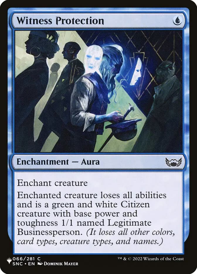 Card image of Witness Protection