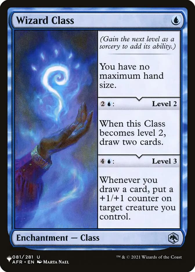 Card image of Wizard Class