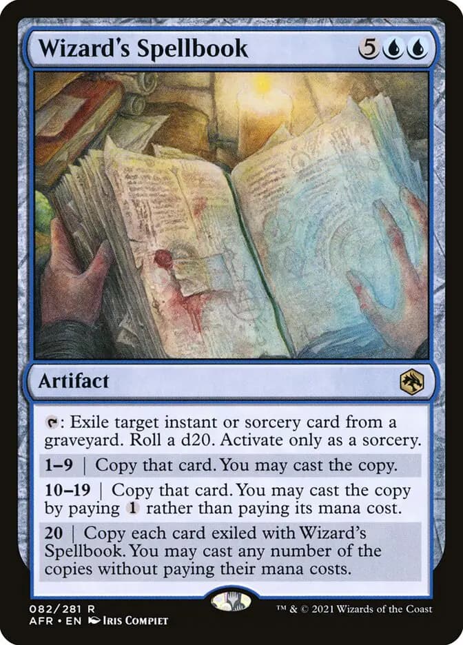 Card image of Wizard's Spellbook
