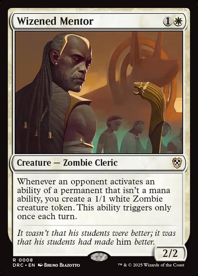 Card image of Wizened Mentor