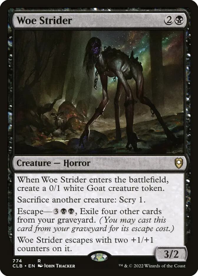 Card image of Woe Strider