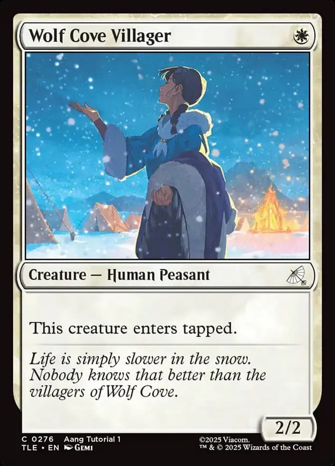 Card image of Wolf Cove Villager