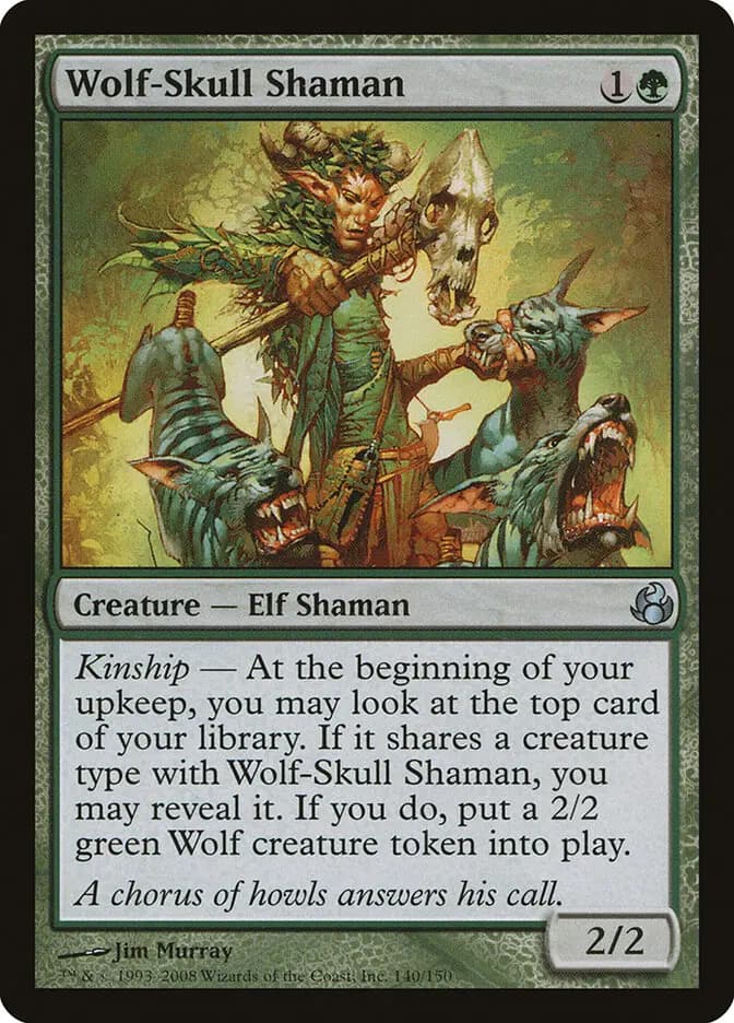 Card image of Wolf-Skull Shaman